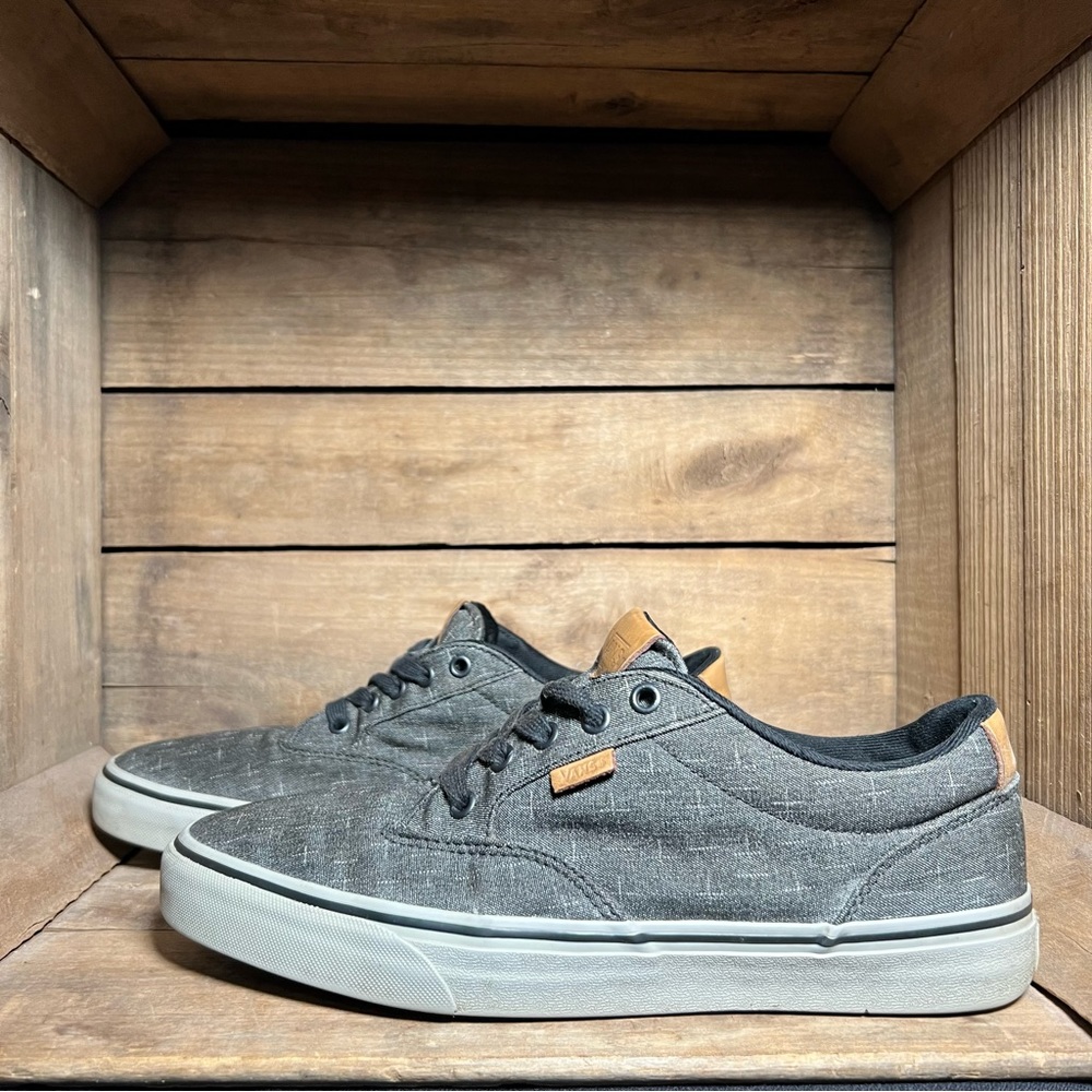 Vans Ortholite Gray Lace Up Shoes Men’s Size 10